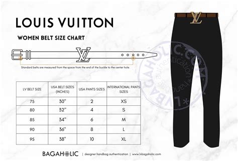 louis vuitton sizing|louis vuitton size chart.